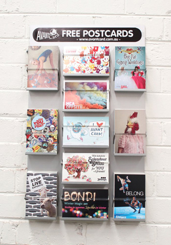 AvantCard_AdeleKThomas02 Adele Avant card in stand