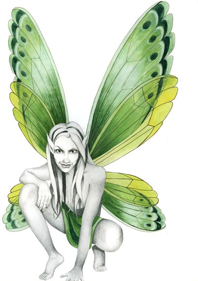 Green Fairy by Nicola