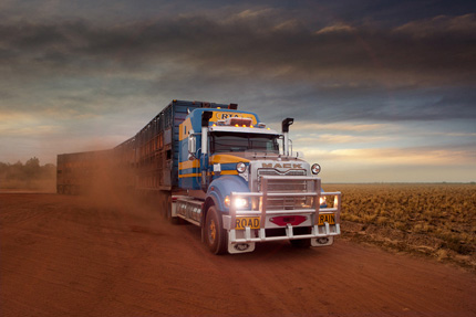 Mack Trucks image retouching