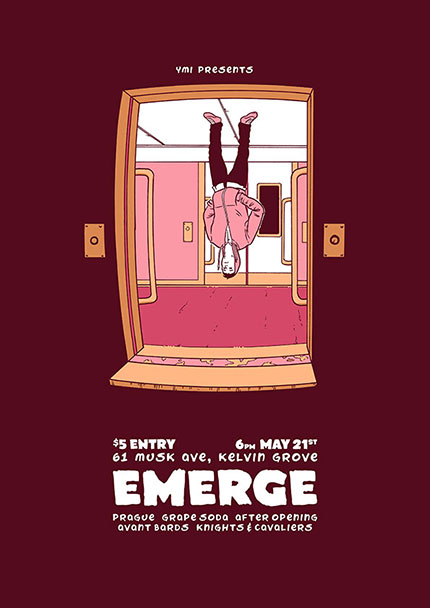 Ken Smith poster illustration 