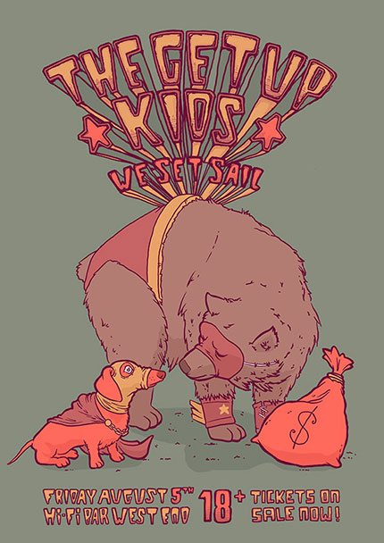 Ken Smith illustration of bear