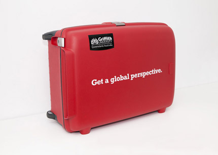 Griffith Uni Trojan Suitcase campaign