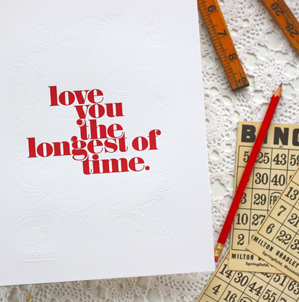 Interview with Bespoke Letterpress Boutique