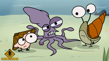 Mollusks Animated Series by Maik Hempel
